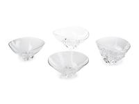 Four Steuben Glass Bowls