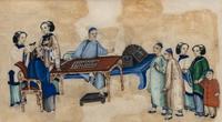 A Group of Twelve Chinese Export Pith Paintings