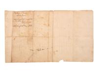 [SLAVERY & ABOLITION]. Partially printed apprenticeship indenture binding William Turner to farmer Jesse V. Hagy. Washington County, Virginia, 5 April 1852.