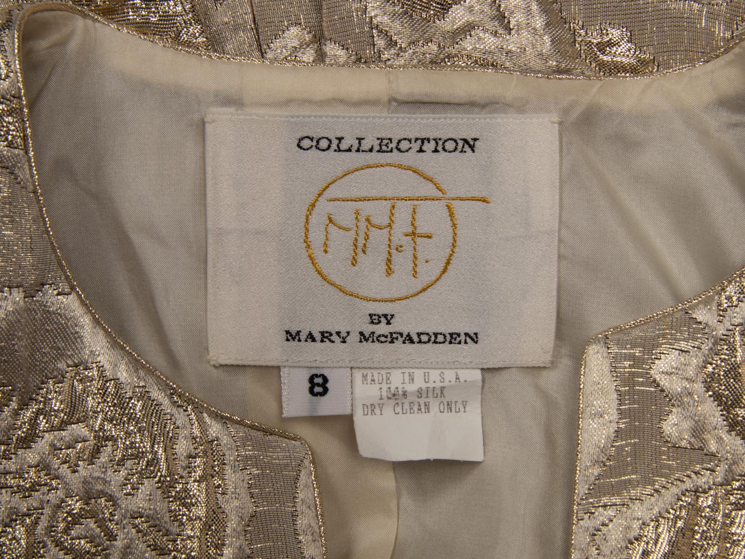 Two Mary McFadden Skirt Suits
