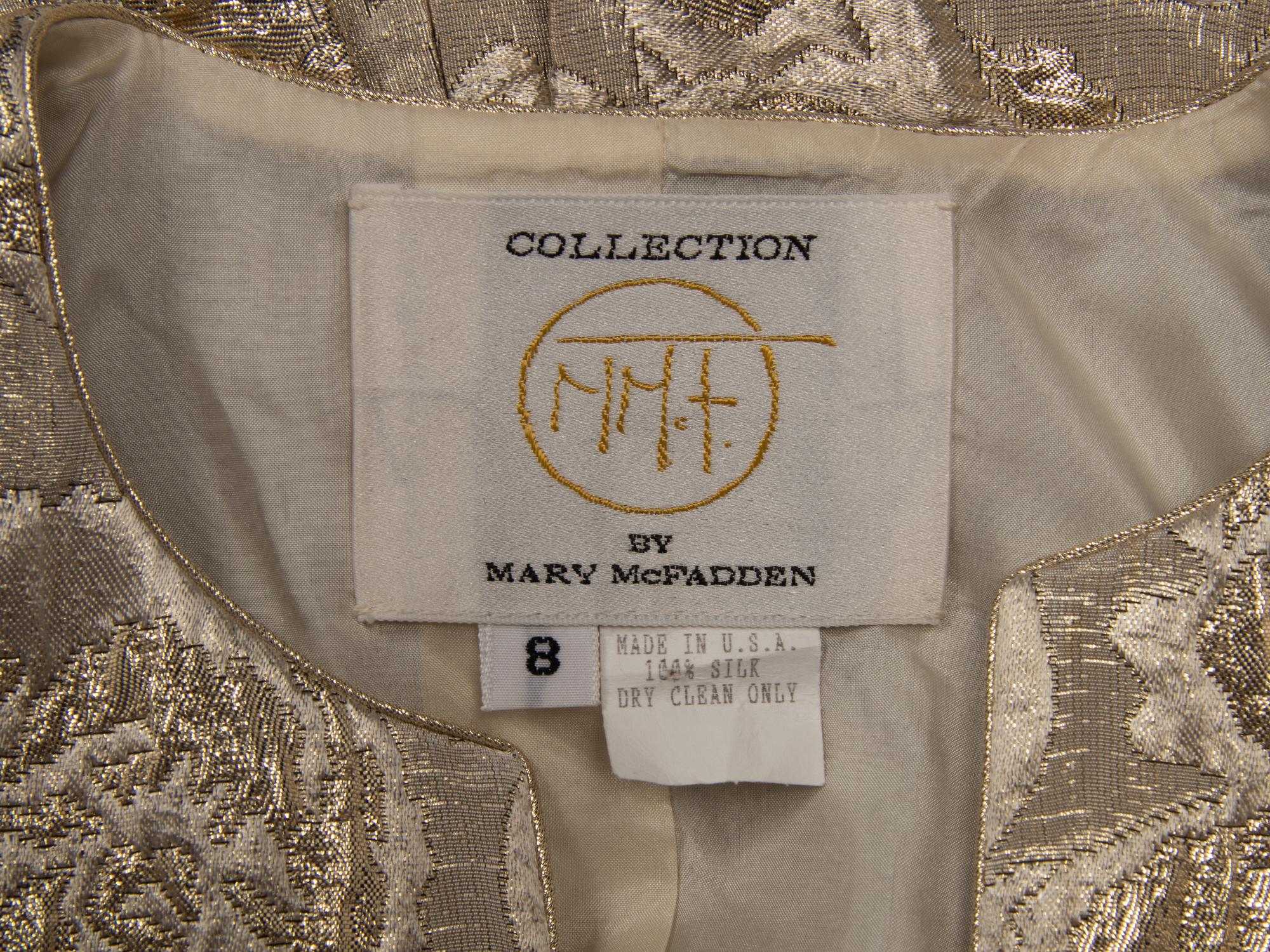 Two Mary McFadden Skirt Suits