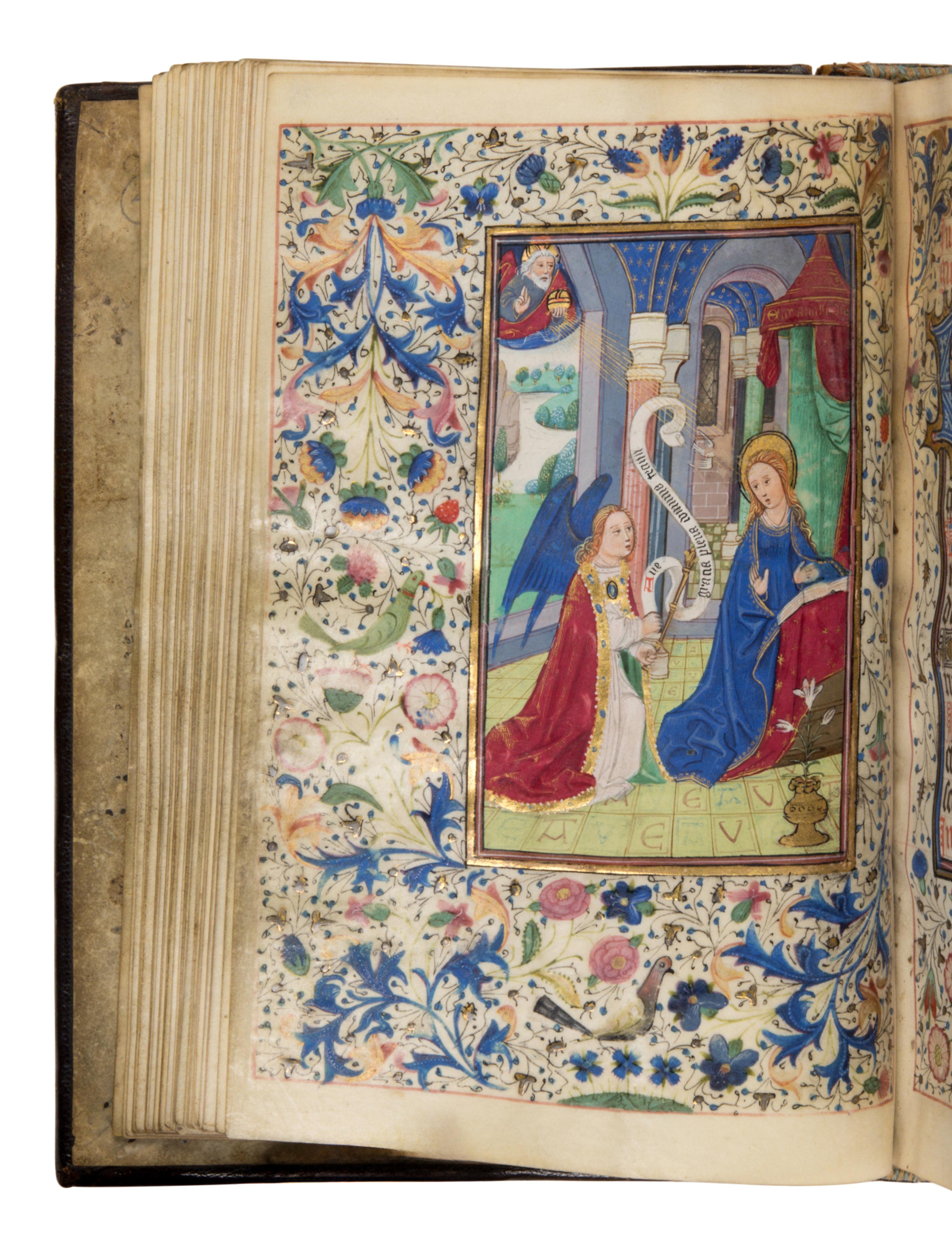 MASTER OF THE VRAI CHRONICQUE D’ÉSCOCE [MARIE VRELANT?] (active Bruges, c. 1464-1484) Book of Hours, in Latin, illuminated manuscript on parchment [Southern Netherlands, Bruges, c. 1467]