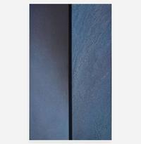 Elaine Kurtz (American, 1928-2003) Blue Diptych