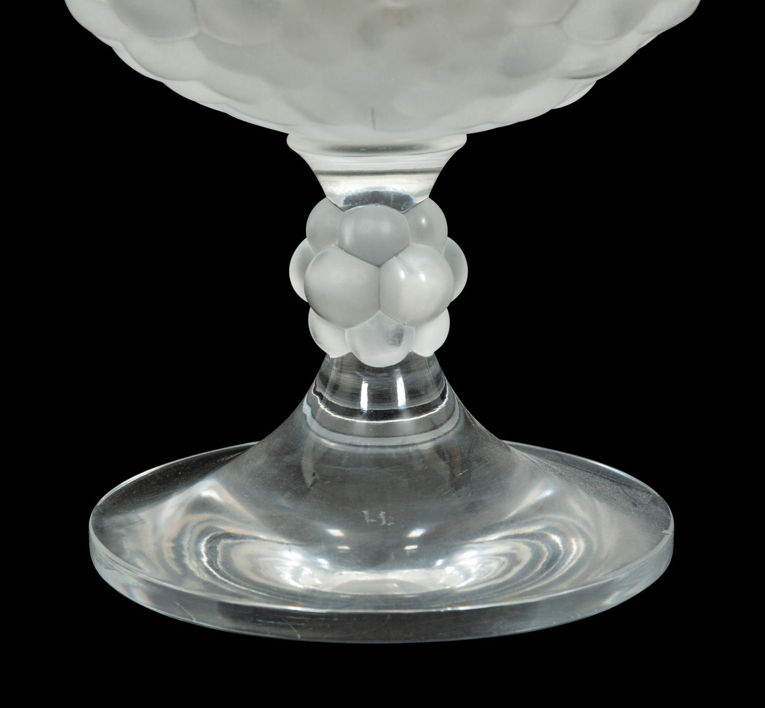 A Lalique Antilles Compote