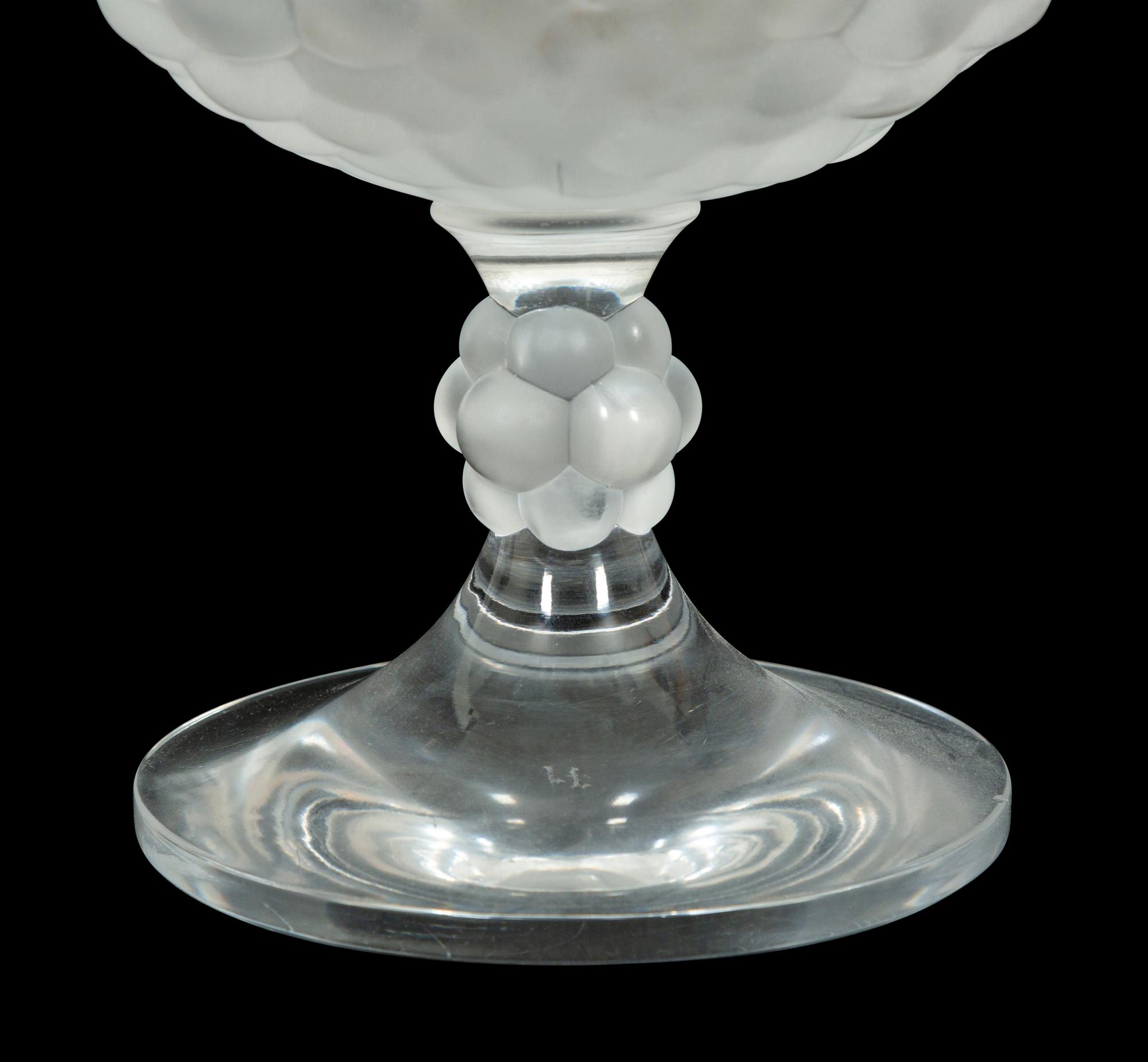 A Lalique Antilles Compote