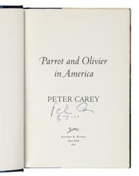 CAREY, Peter (b. 1943). A group of 5 works, most SIGNED, comprising: