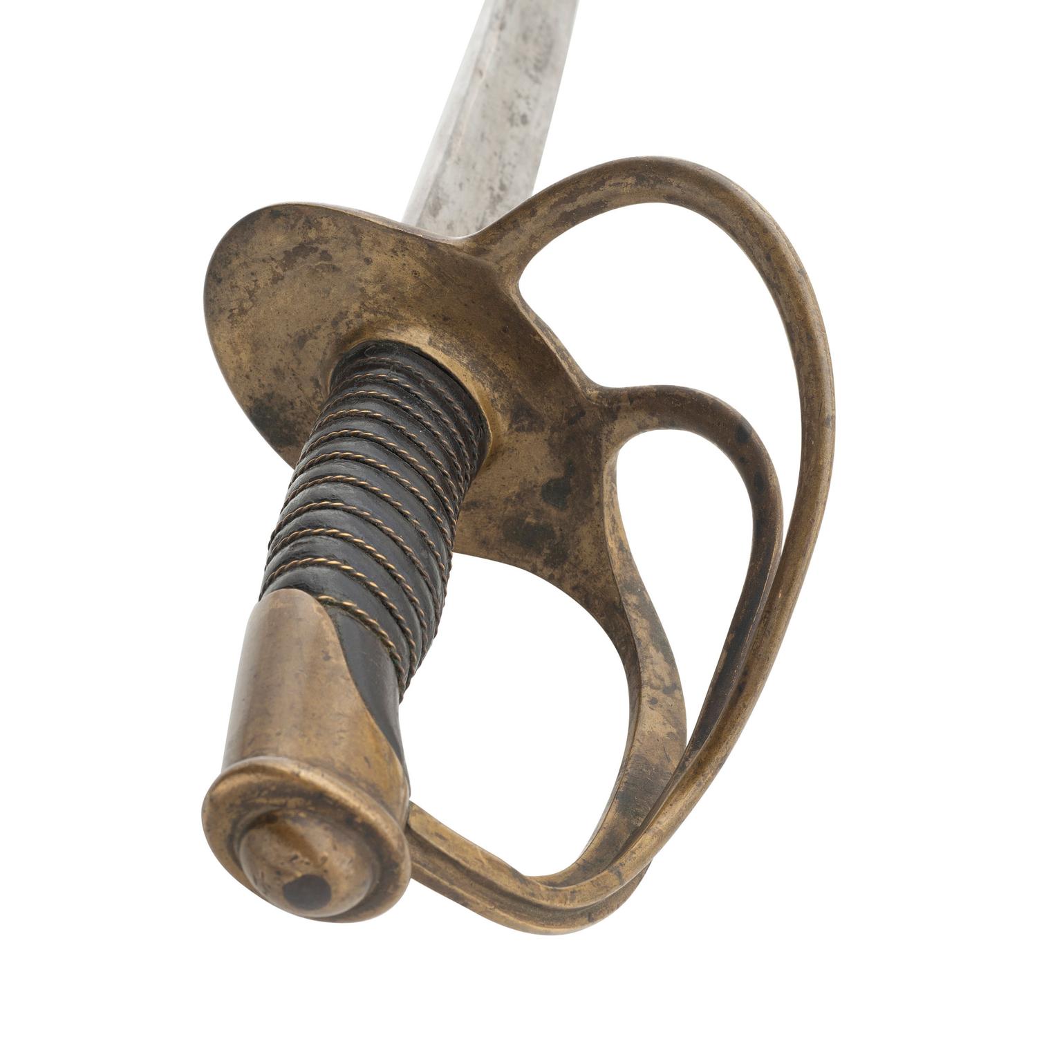 U.S. Model 1860 Light Cavalry Saber by Ames Presented to Capt. (Major) Langford Chapman 28th PA Volunteers - KIA at Chancellorsville