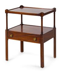 A George III Style Mahogany Side Table