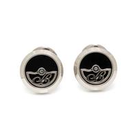 BREGUET, WHITE GOLD ROTOR CUFFLINKS