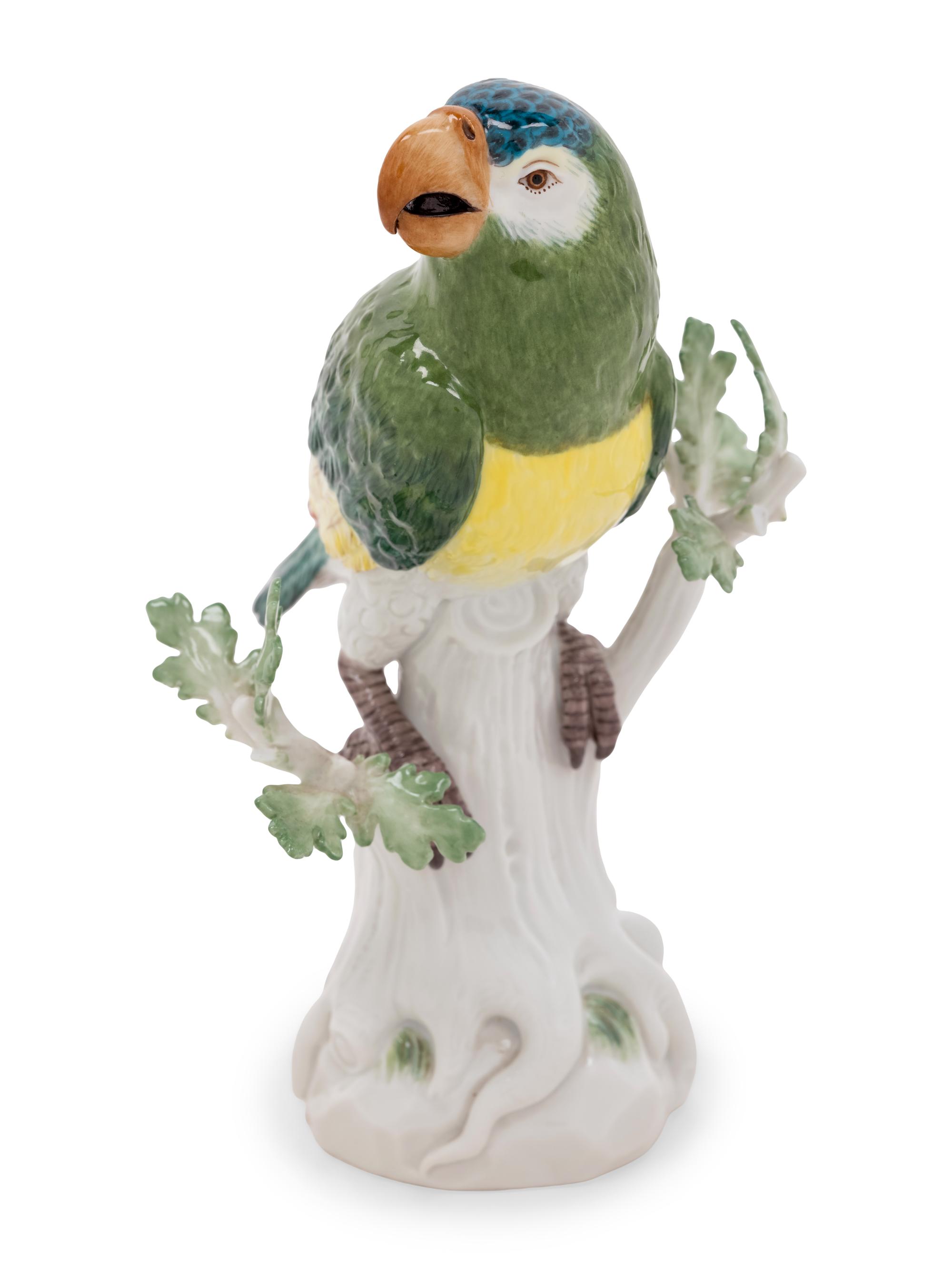A Meissen Porcelain Bird Figure
