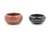 Group of Two Keva Step Design Bowls
