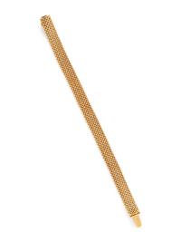 TIFFANY & CO., YELLOW GOLD 'SOMERSET' BRACELET