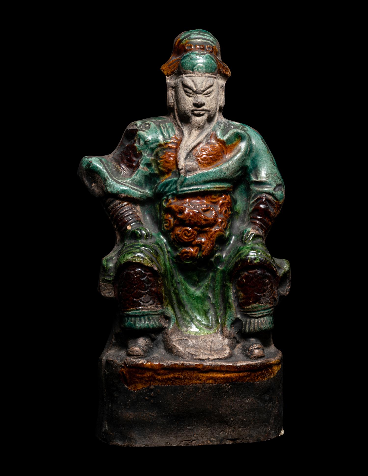 Three Chinese Pottery Figures