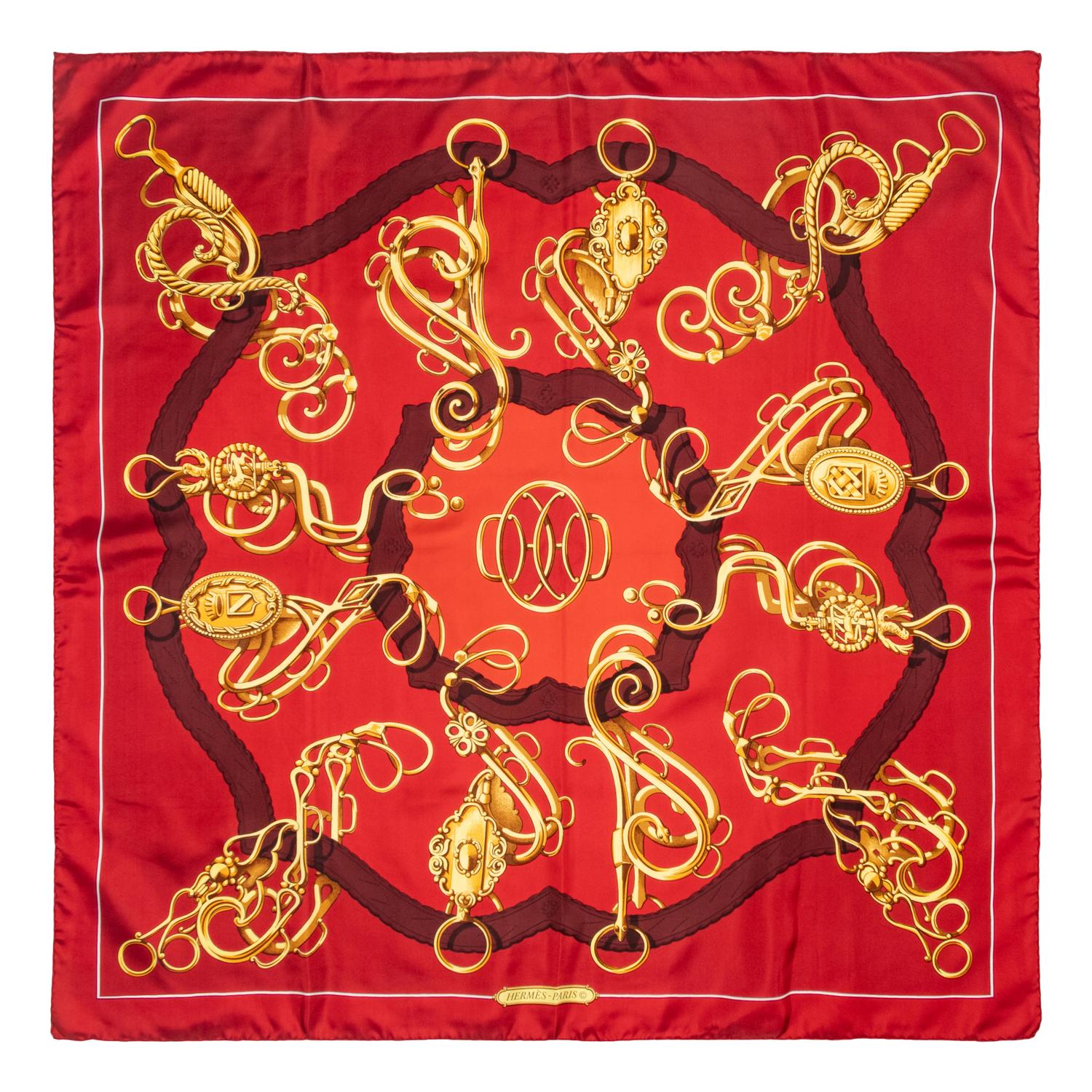 Three Hermès Scarves