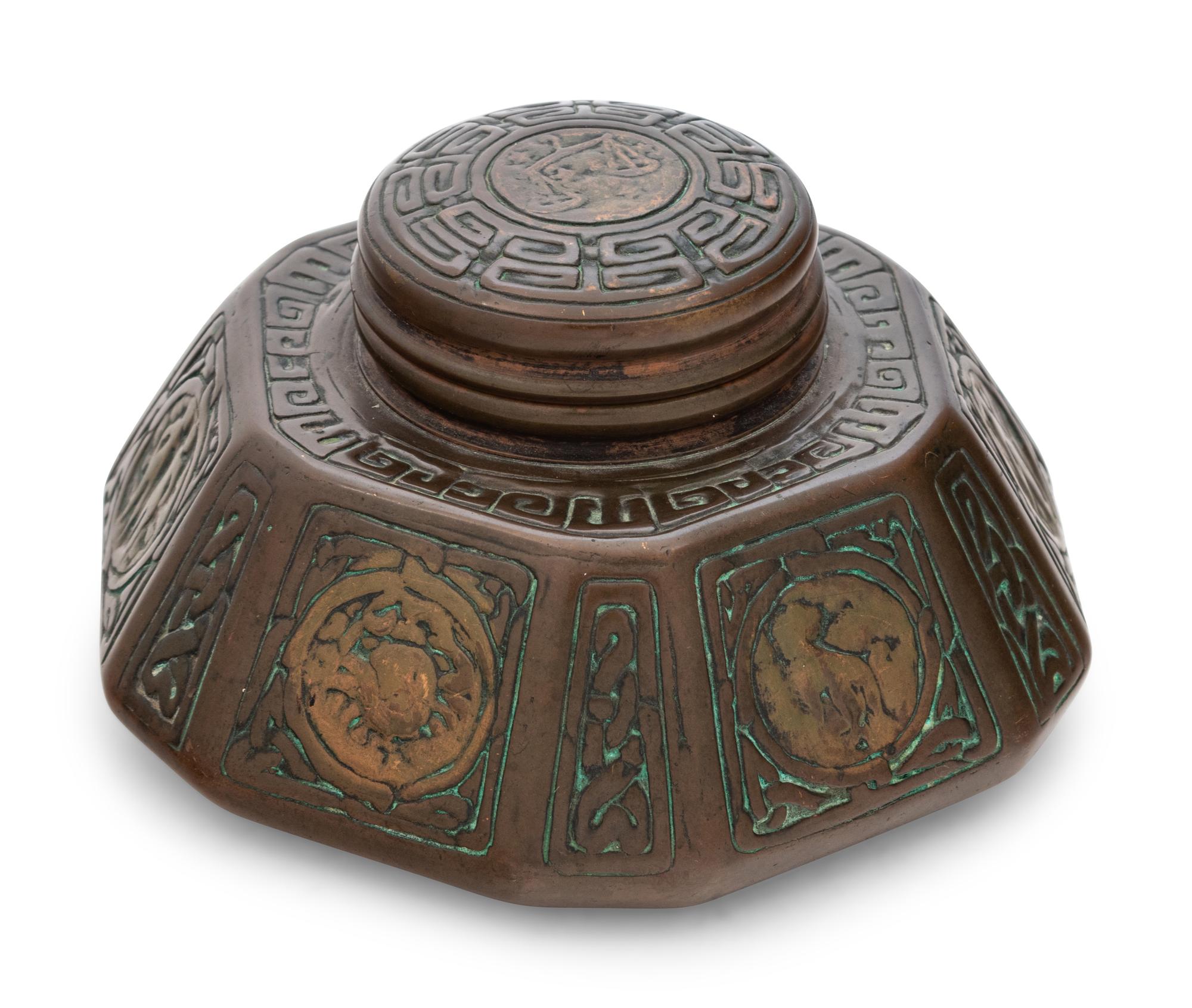 A Zodiac Pattern Inkwell