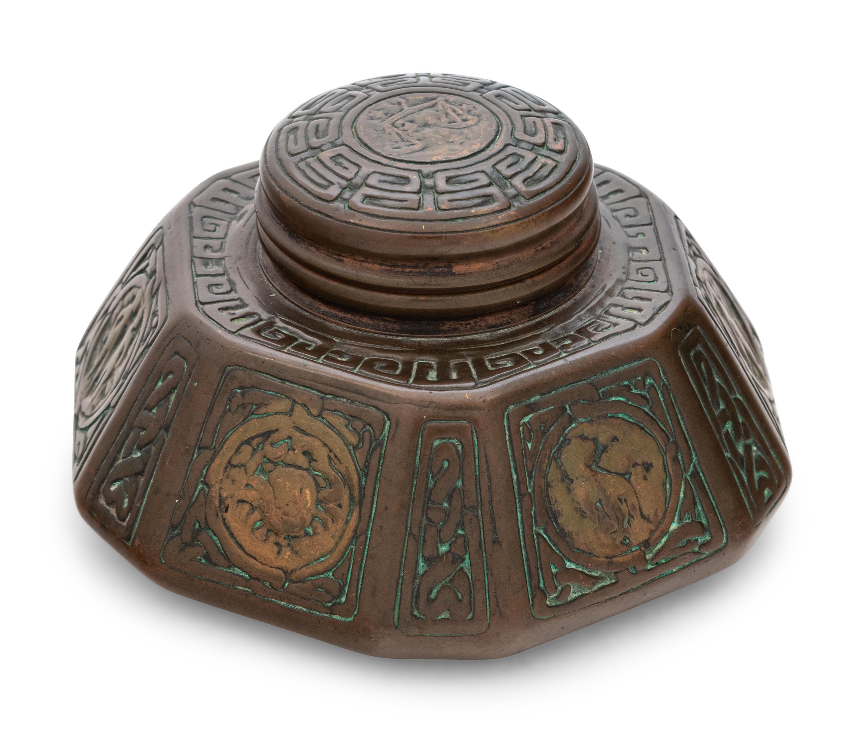 A Zodiac Pattern Inkwell