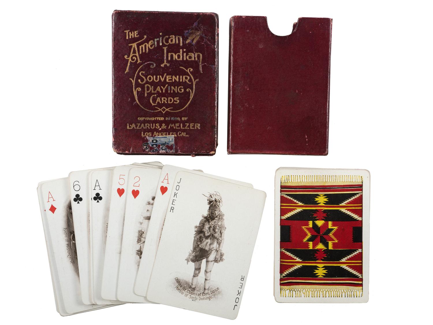 [NATIVE AMERICANS]. A group of ephemera related to Native Americans, comprising:
