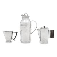 Three Christofle Silver-Plate Coffee Articles