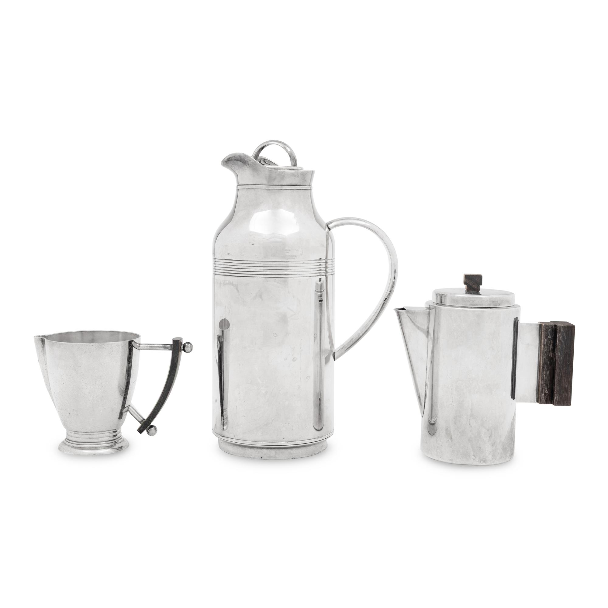 Three Christofle Silver-Plate Coffee Articles
