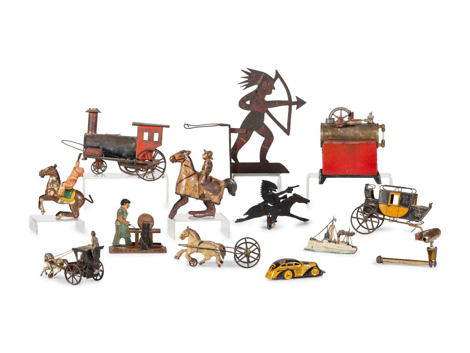 A Collection of Tin Toys