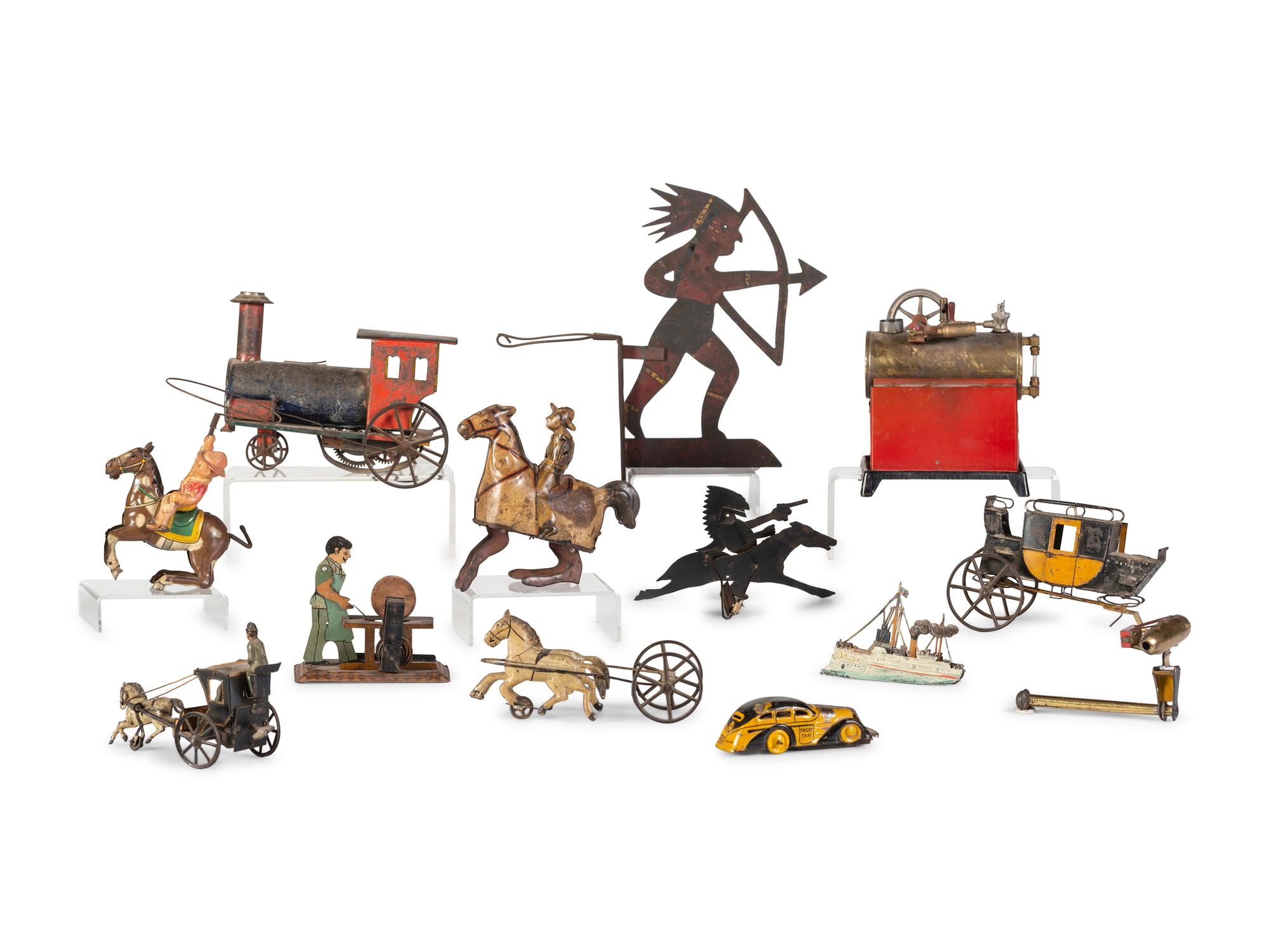 A Collection of Tin Toys