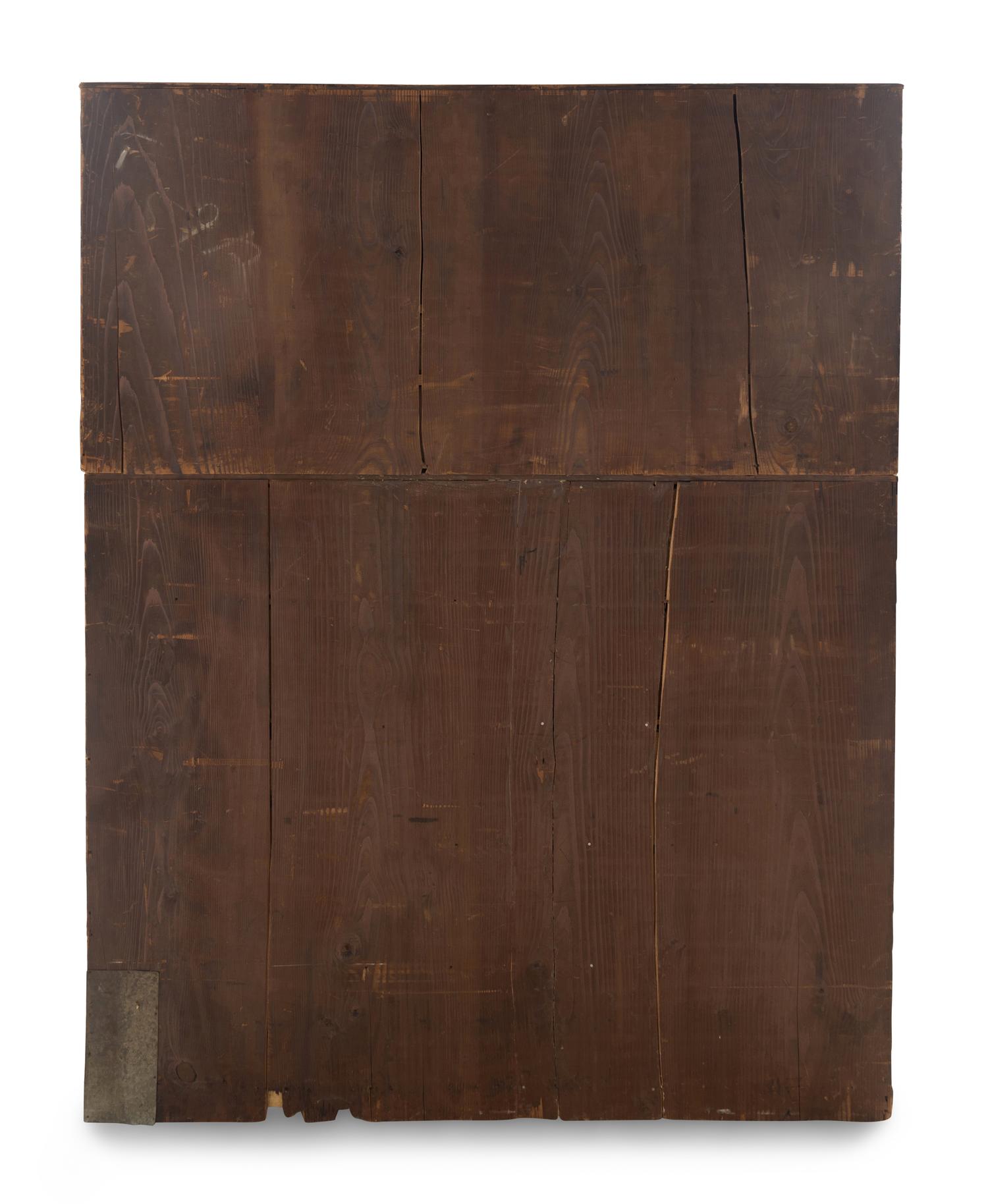 A Japanese Wood Tansu Chest