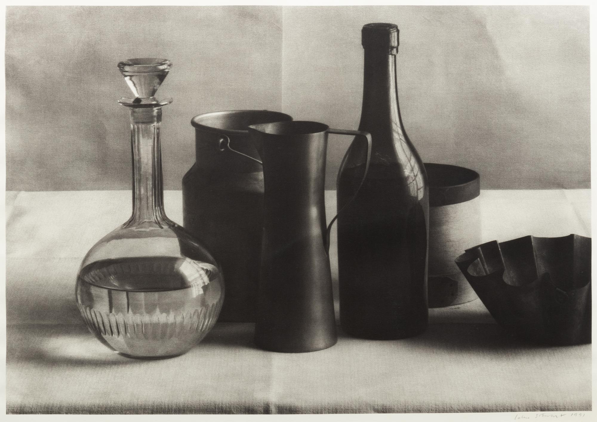 John Stewart (British, 1919-2017) Still Life , 1991 signed and dated (lower right) 22 x 28 inches.