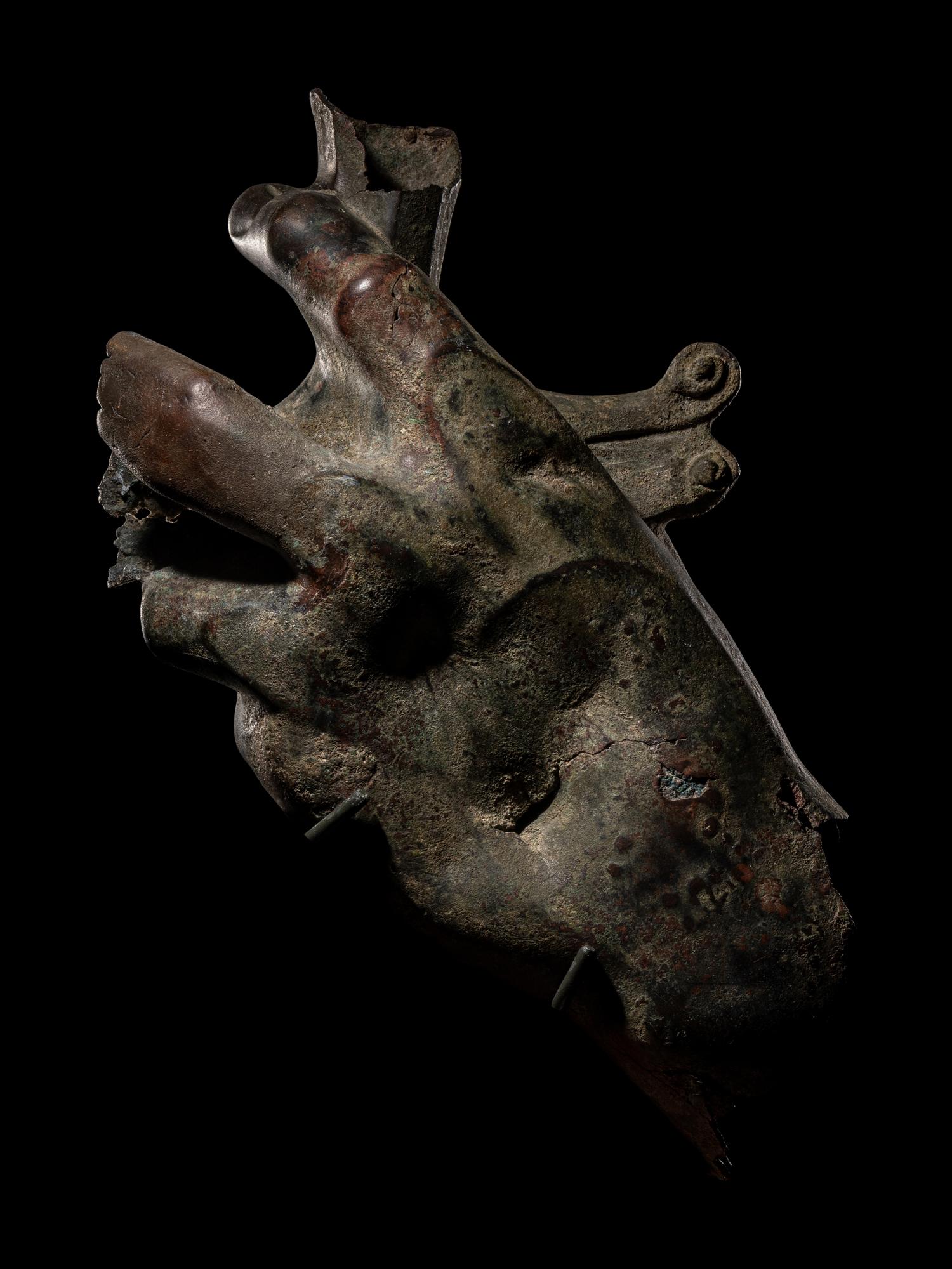 A Roman Bronze Hand Holding a Sword
