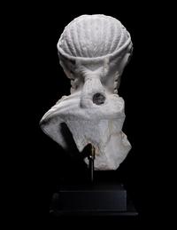 A Roman Marble Portrait Bust of an Aristocratic Woman
