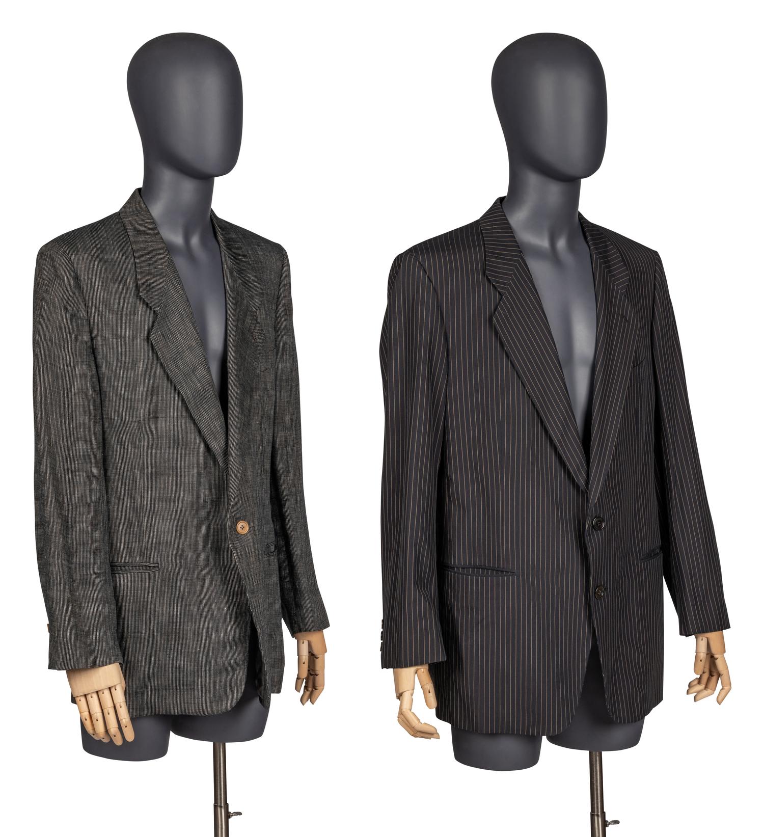 Two Men's Giorgio Armani Couture Jackets, 1970s