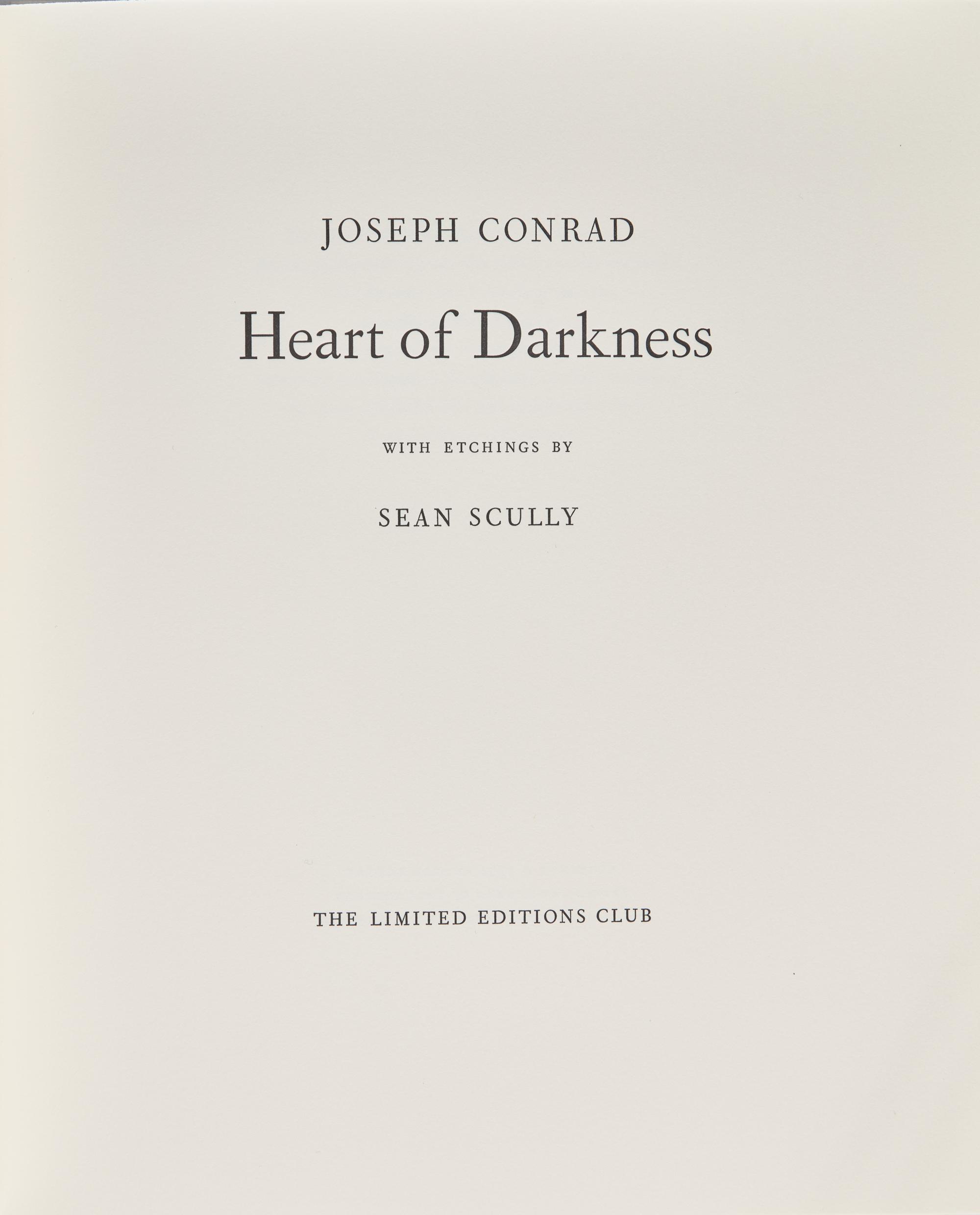[Limited Editions Club] Conrad, Joseph. Heart of Darkness