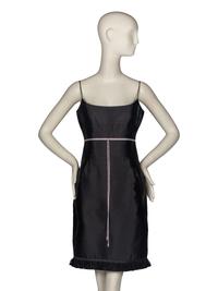 Ralph Rucci Cocktail Dress with Fringe