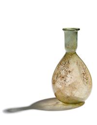 A Roman Glass Bottle