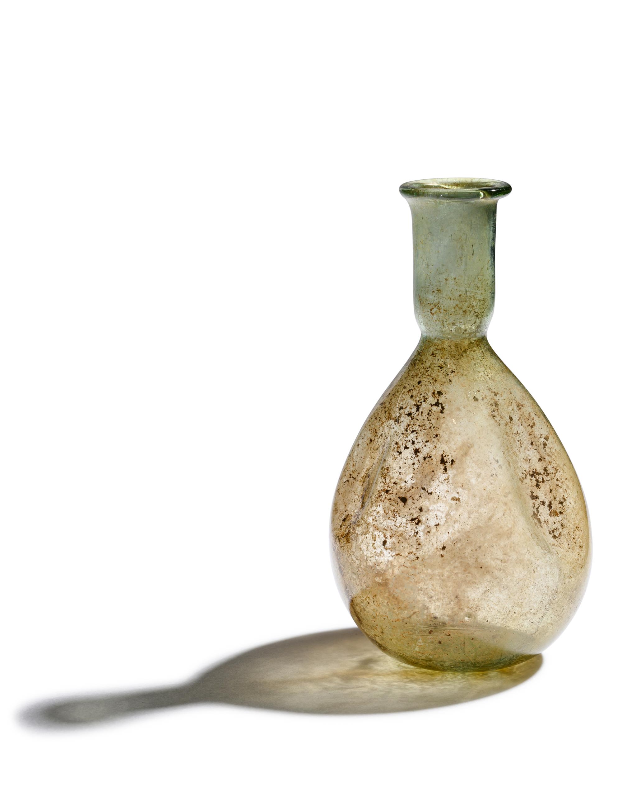 A Roman Glass Bottle