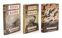PEAKE, MERVYN. The Gormenghast trilogy, all first editions.