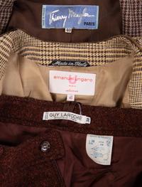 Three Vintage Designer Wool ensembles, 1980-90s