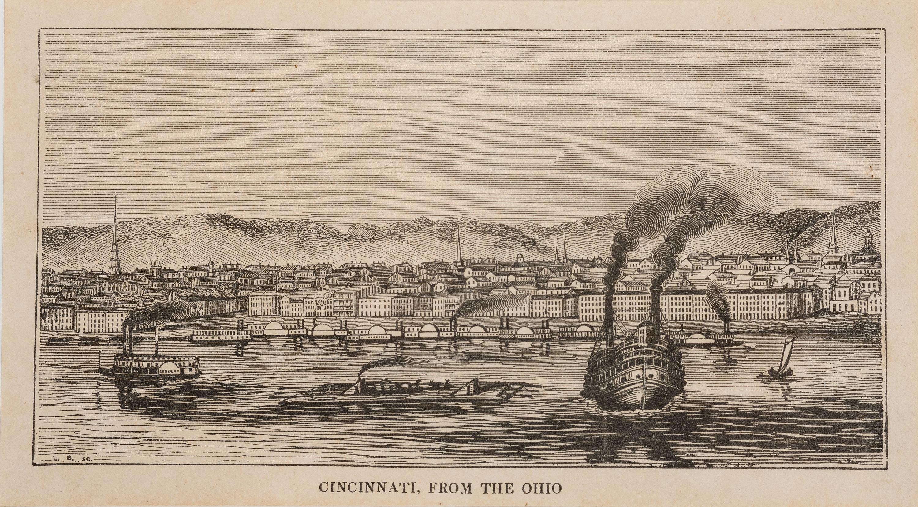 Six Cincinnati-Related Engravings