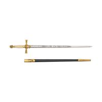 Ames Knight's Head Militia Style Sword Presented to 1st Sergeant (Lt.) Henry Parker - 33rd Mass Infantry - KIA at Resaca