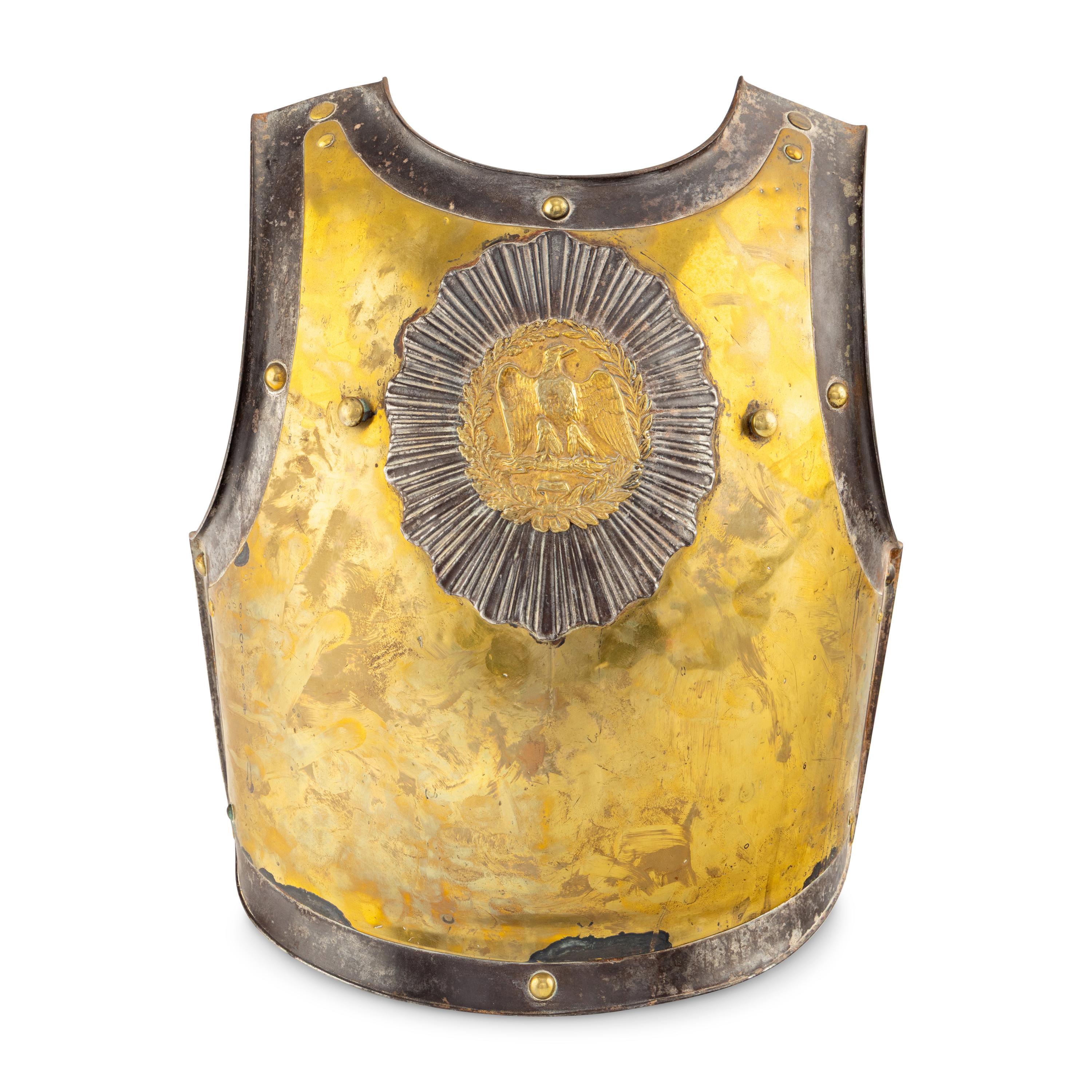 A French Brass and Iron Cuirass