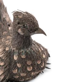 An Italian Silver Model of a Pheasant