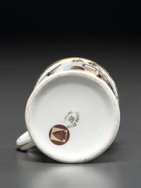 An Automobile Mechanic's Porcelain Occupational Shaving Mug