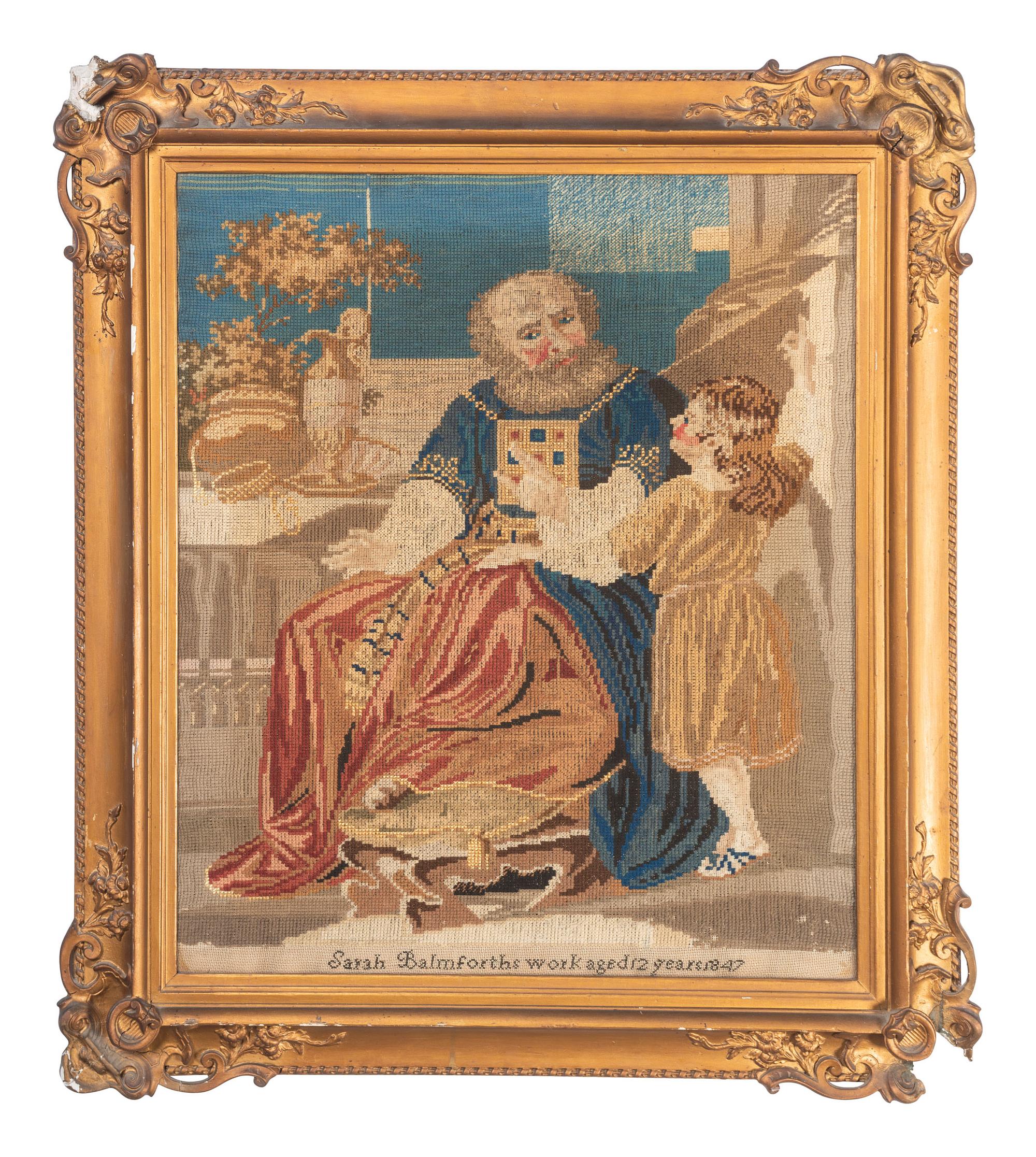 A Victorian Pictorial Needlework