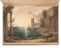 [COMMONPLACE BOOK]. A Victorian era manuscript commonplace book of verses and watercolors. Beddington, ca 1857.