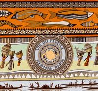 Hermès Framed Silk Scarf, 2005
