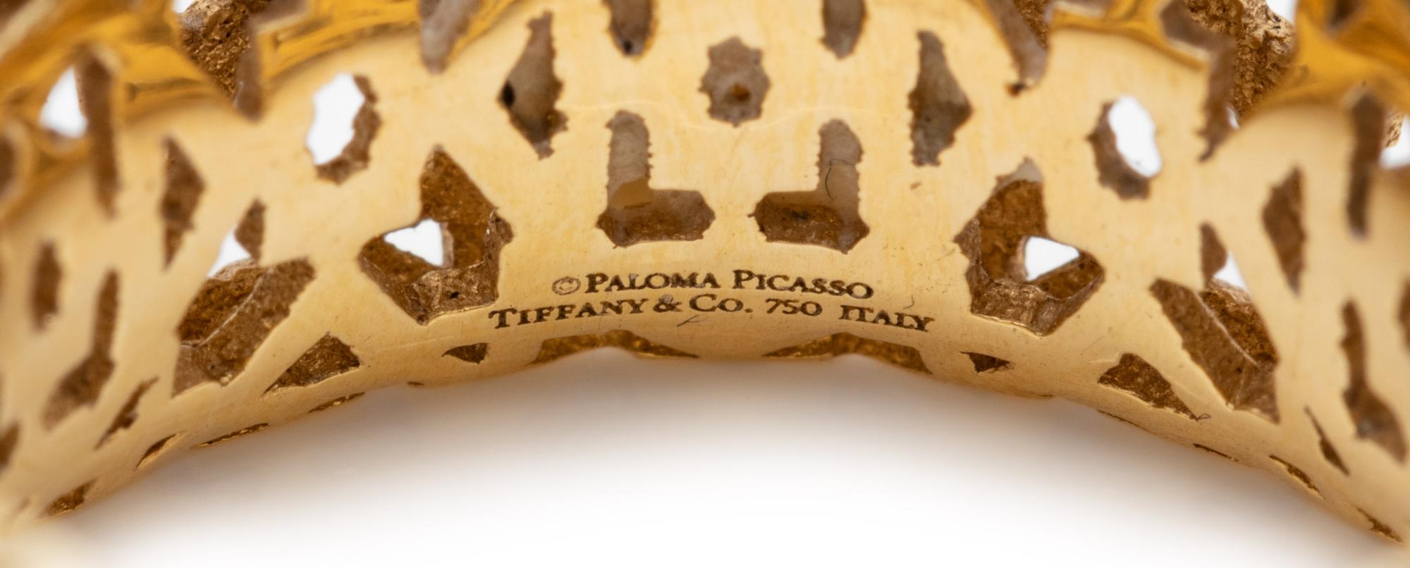 TIFFANY & CO., PALOMA PICASSO, YELLOW GOLD RING