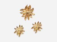 A 14K Yellow Gold Cartier Jewelry Suite