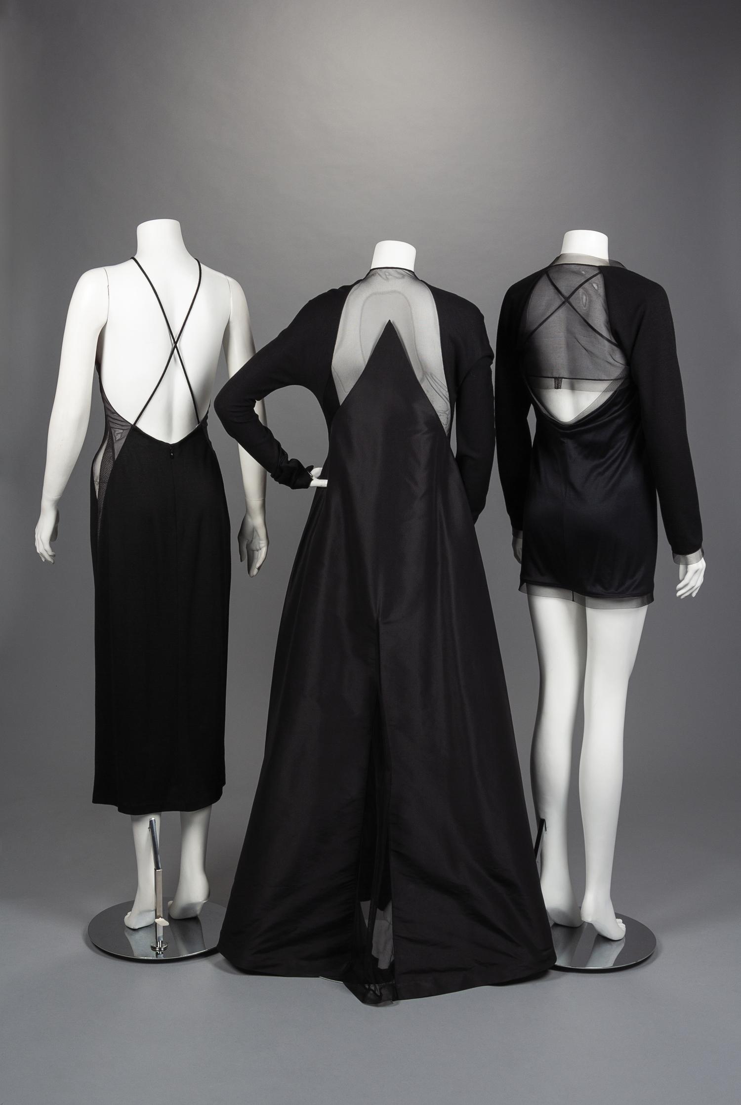 Three Geoffrey Beene Evening Dresses, Spring 1995
