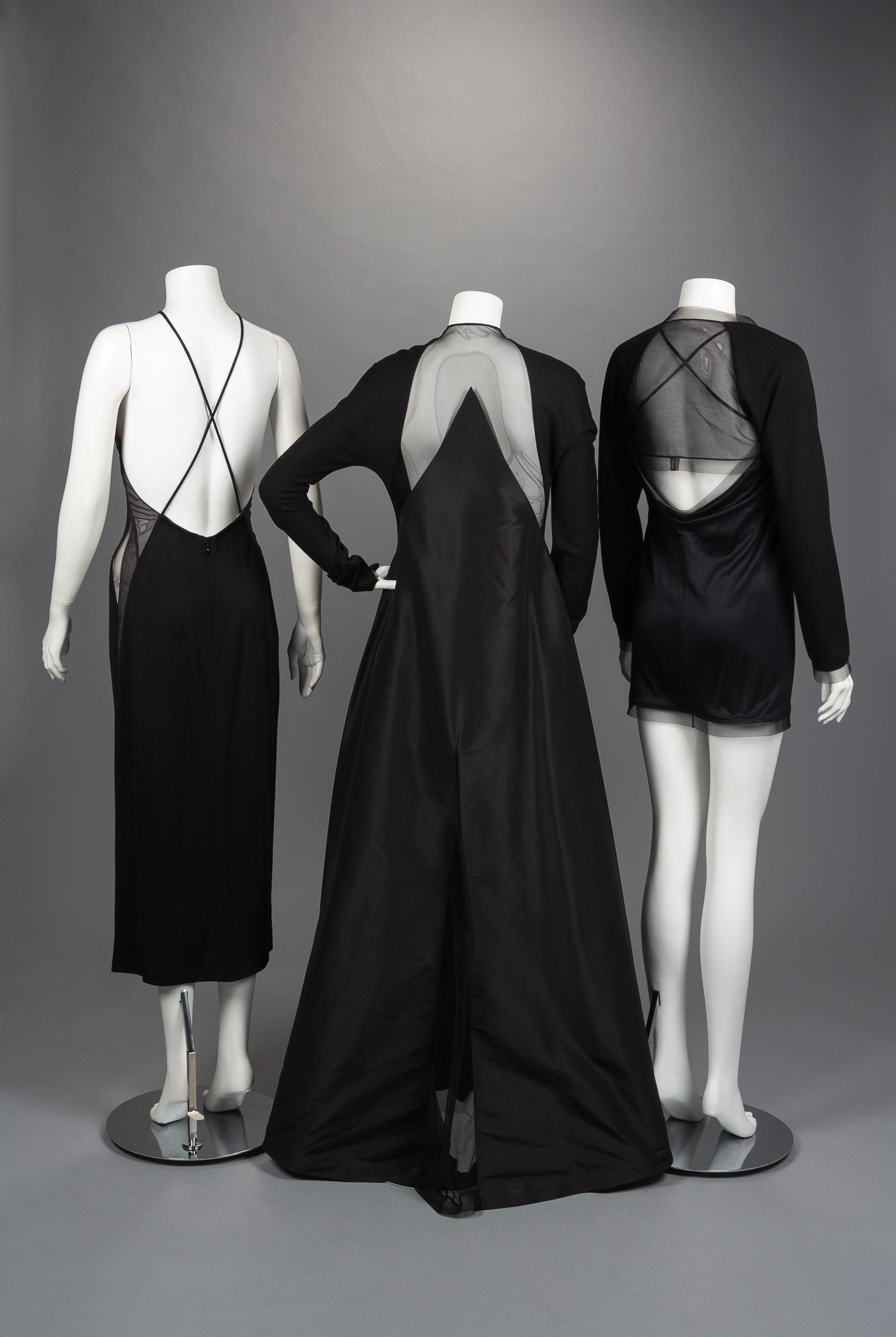 Three Geoffrey Beene Evening Dresses, Spring 1995