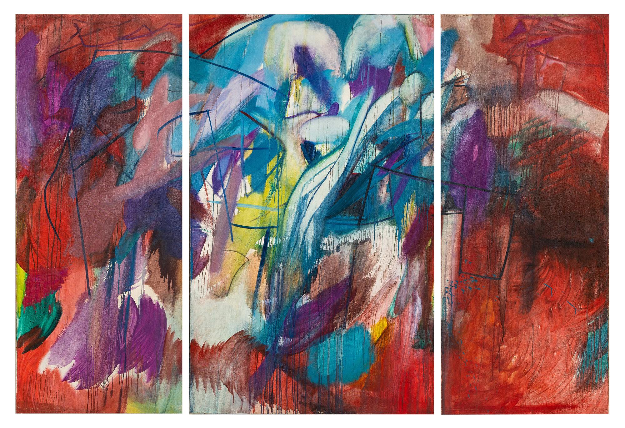 Sudden Storm at McGaheysville (Triptych) , 1962