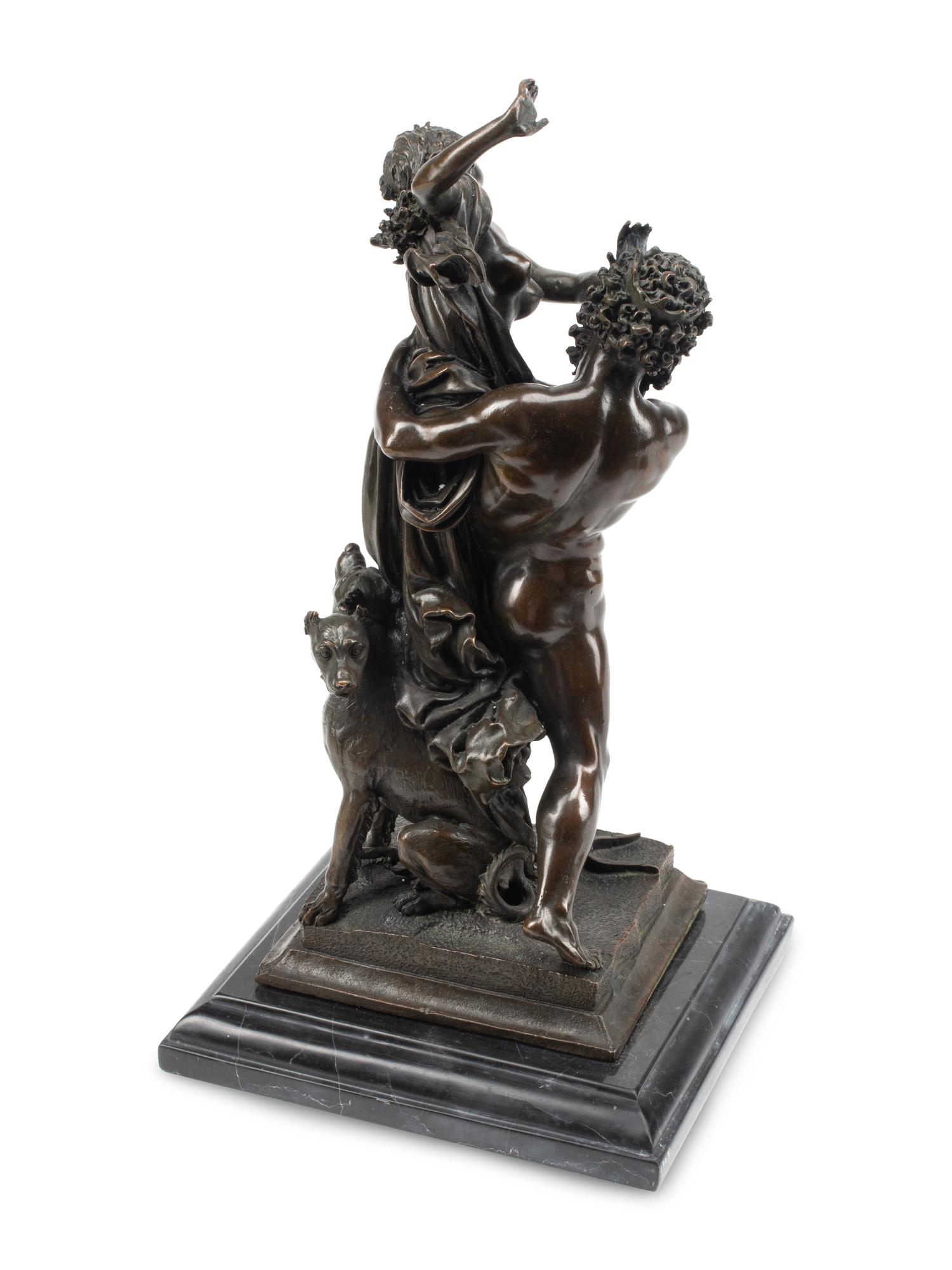 A Grand Tour Bronze Group